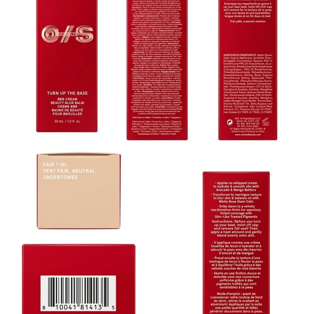 ONE/SIZE Turn Up The Base Beauty Blur Balm Cream - Fair 1 (NIB)